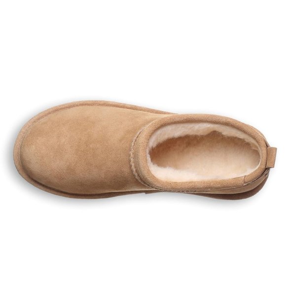 Bearpaw Women's Super Shorty Suede Bootie Violet Size 8 New - Picture 5 of 5